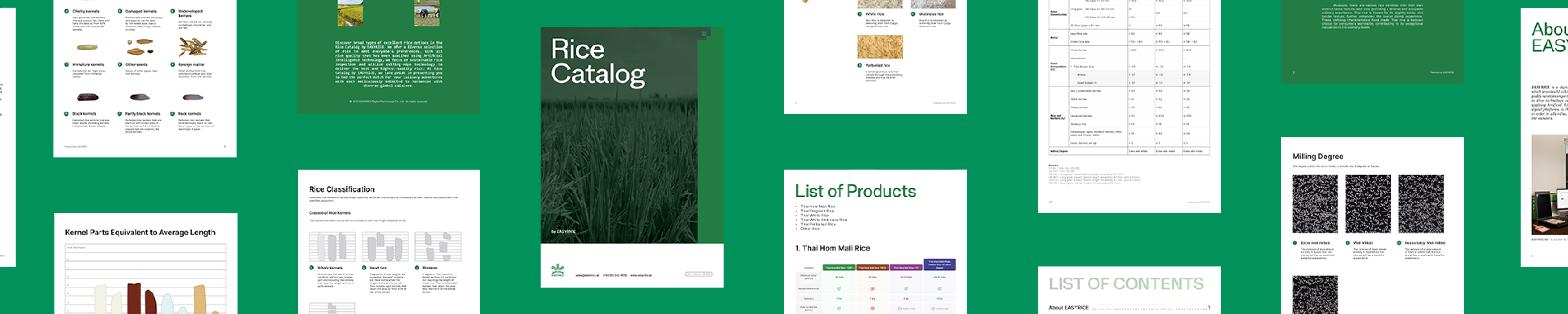 Custom Rice Ordering Catalog